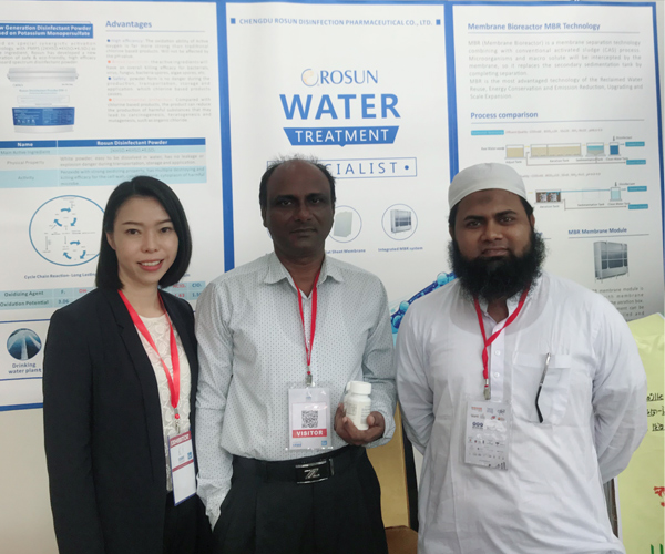 Rosun Attended Bangladesh Power And Water Treatment Exhibition 2018